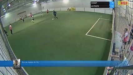 But de Hadjris (6-12) - COGEP Vs LA POSTE - 04/02/20 20:00 - LIGUE 4 - Poitiers Game Parc