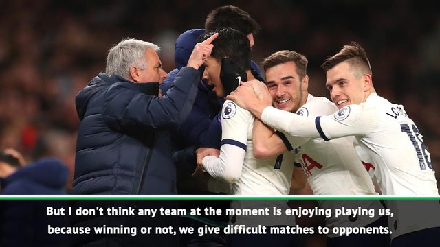 Teams don't enjoy playing Spurs - Mourinho