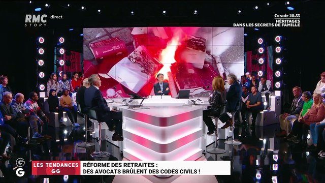 Les tendances GG : Réforme des retraites, des avocats brûlent des codes civils ! - 05/02