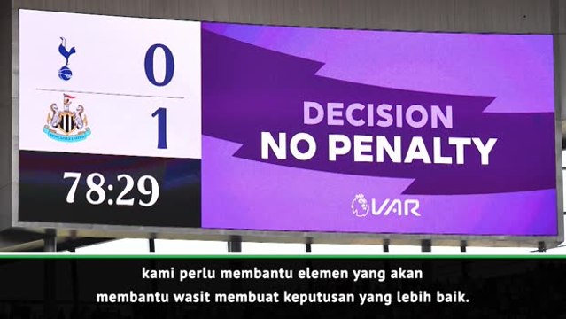 Pochettino Dan Bruce Senang Dengan Keputusan Penalti Dari VAR