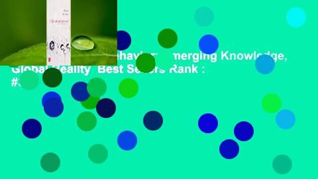 Organizational Behavior: Emerging Knowledge, Global Reality Best Sellers Rank : #3