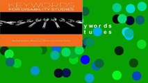 Full E-book  Keywords for Disability Studies  Review