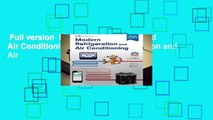 Full version  Modern Refrigeration and Air Conditioning (Modern Refridgeration and Air