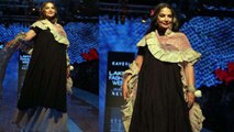 Shabana Azmi looks perfect on ramp at Lakme Fashion Week 2019 | FilmiBeat