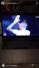 Samp - Lazio, Correa e Immobile fanno impazzire Tommaso Paradiso