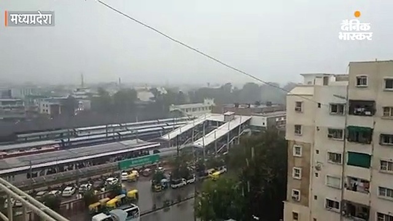 इंदाैर में 24 घंटे में 33.7 मिमी बारिश, इंदिरा...