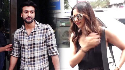 Meezaan Jaaferi & Rakul Preet Singh spotted at restaurant: Watch Video| FilmiBeat