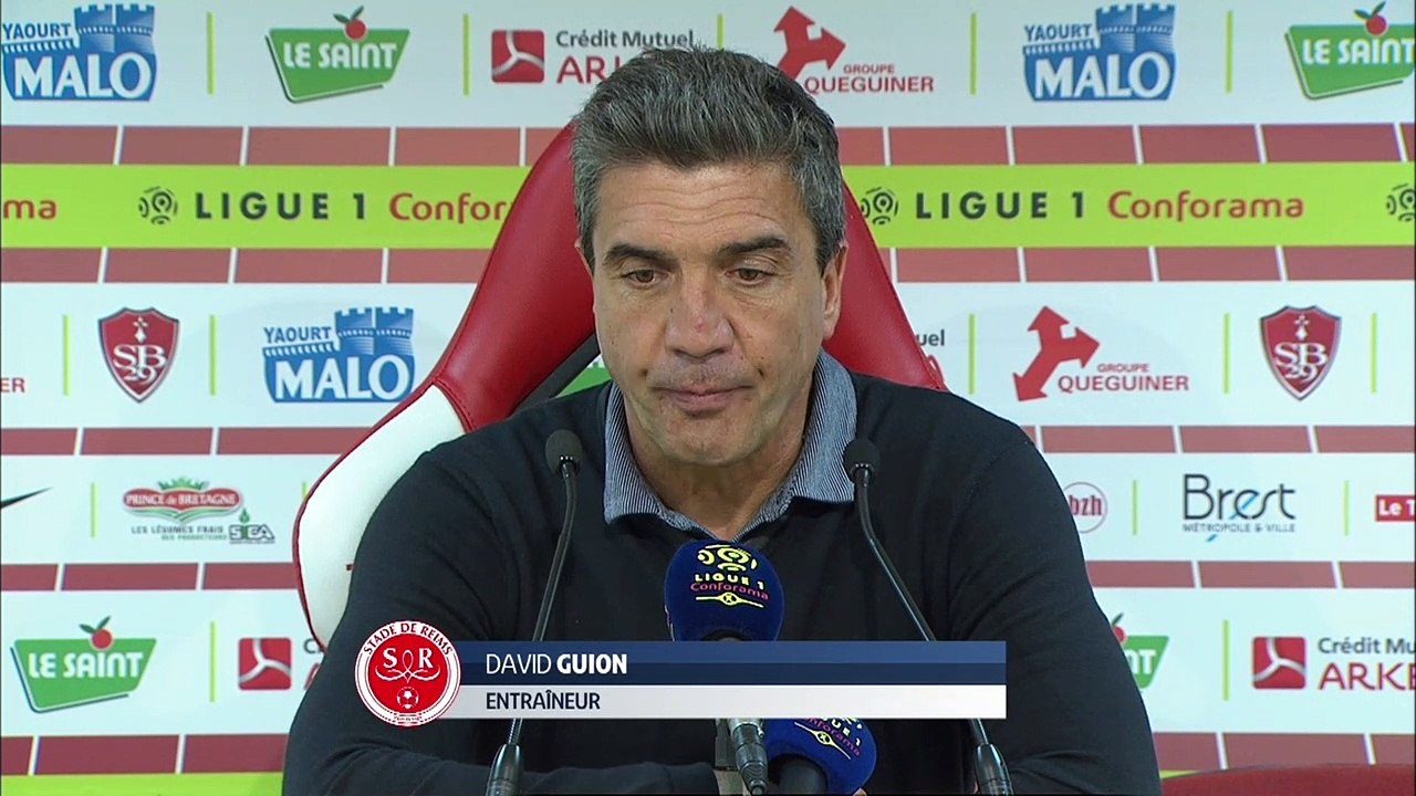 SB29-SDR (1-0) : la conférence de David Guion