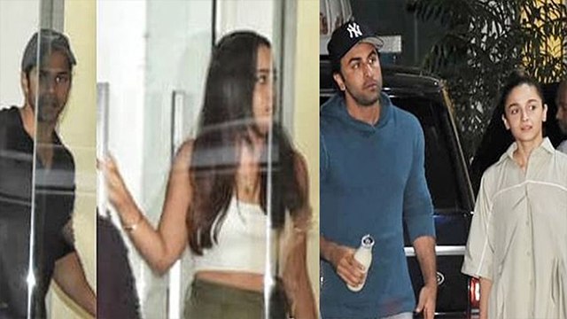 Alia Bhatt-Ranbir Kapoor & Varun Dhawan-Natasha Dalal stepped out for movie| FilmiBeat