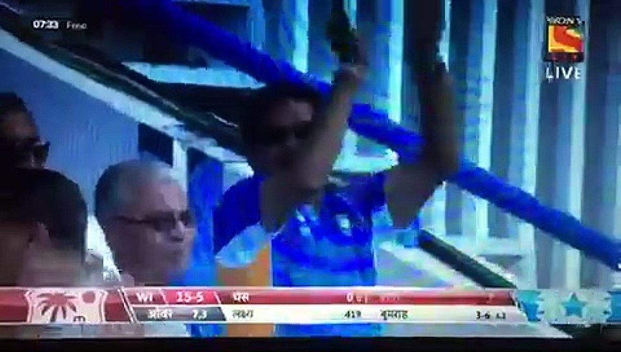Video : Bravo stunning wicket jasprit bumrah