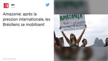 Le Brésil entre en action contre les incendies en Amazonie