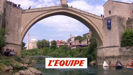 Rhiannan Iffland sacrée à Mostar - Adrénaline - Plongeon extrême