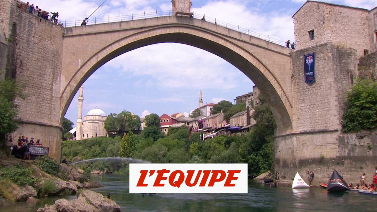 Rhiannan Iffland sacrée à Mostar - Adrénaline - Plongeon extrême