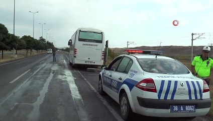 Kahraman şoför yolcuların hayatını kurtardı