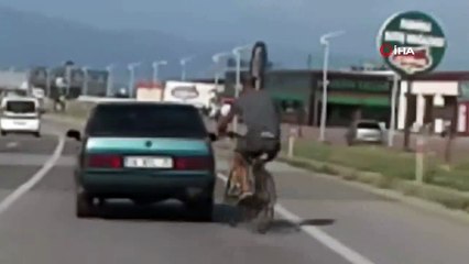 Ölüm böyle teğet geçti...O anlar kamerada