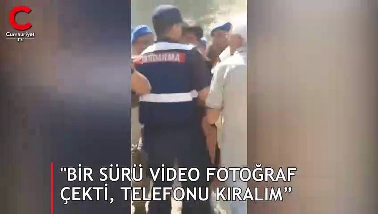JES eylemine jandarma müdahalesi: "Bir sürü vid...