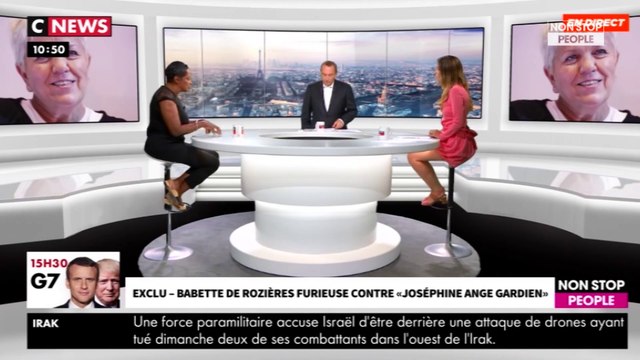 Morandini Live : émue, Babette de Rozières s’en prend à Joséphine ange gardien (vidéo)
