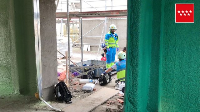 Muere un hombre mientras trabajaba en unas obras en Madrid