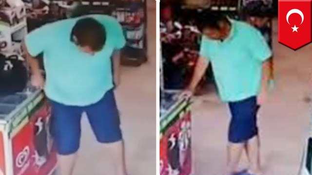 Man poos himself in supermarket, fails horribly trying to hide it