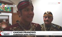 Ganjar Pranowo Main Ketoprak di HUT ke-69 Jawa Tengah