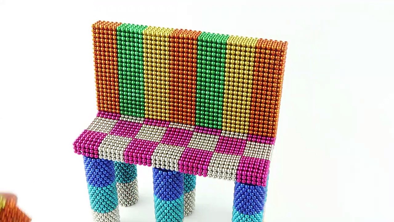 DIY - How To Build Swimming Pool Playground From Magnetic Balls (Satisfying) | Magnet Balls 4K