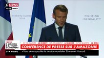 Emmanuel Macron : «Nous offrirons aux pays amazoniens un soutien d'au moins 20 millions d'euros»