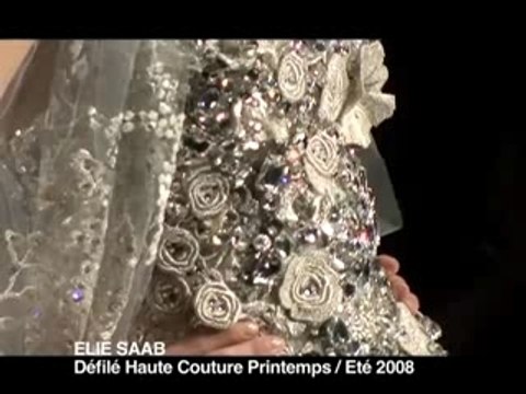 Défilé Haute Couture ELIE SAAB Printemps/été 2008