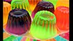 DIY How to make Rainbow Jelly Pudding- Edible Color Gummy- 무지개 푸딩젤리 만들기- 액괴 점토 모래 미니어쳐