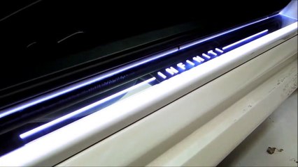 Logo Led en escalon del Coche --Moving LED Door Panel Sill Lights--Audi,BMW,Mercedes,VW