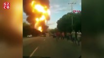 Venezuela'da gaz dolum tesisinde patlama
