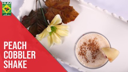 Peach Cobbler Shake |  Quick Recipe | Masala TV