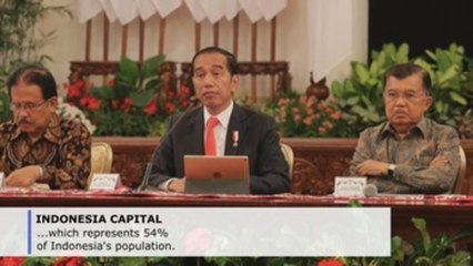 Indonesia to begin constructing its new capital on Borneo island in 2020