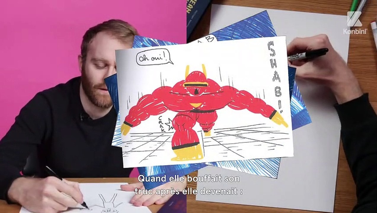De la fille dont il était amoureux au collège au super-pouvoir qu'il rêverait d'avoir, Philippe Valette répond en dessin à nos questions dans son interview Papier Crayon
