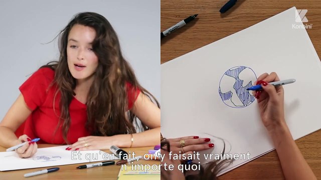 [Papier Crayon] Charlotte Le Bon répond à nos questions en dessin ✏️ Quel personnage aimerais-tu jouer ? A quoi ressemble le monstre de ton pire cauchemar ?