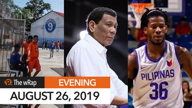 Early release based on good conduct suspended – DOJ | Evening wRap