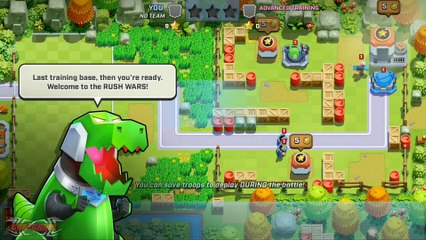 New Game By Supercell - Rush Wars Gameplay (Android / ios).
