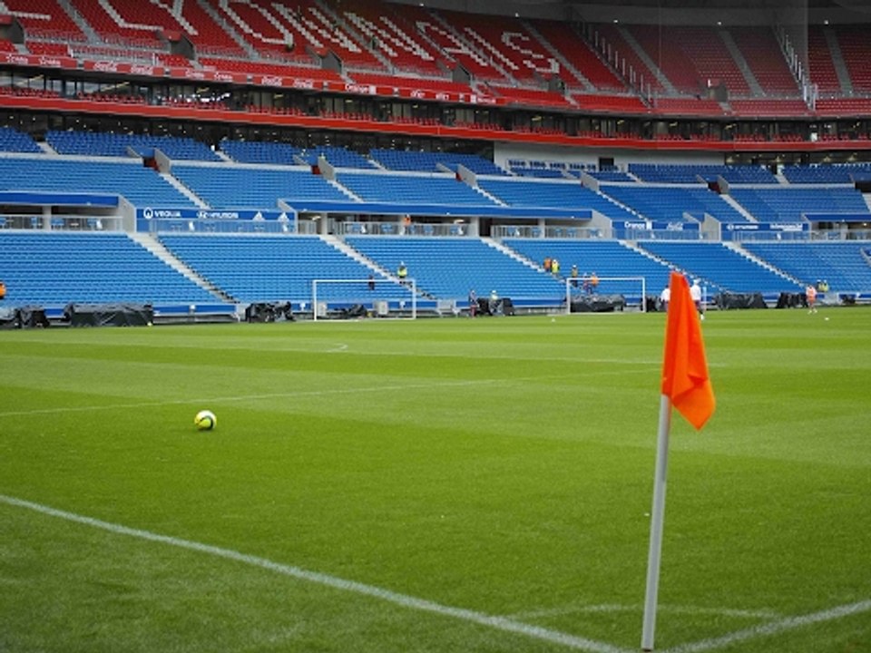 OL - AS ROMA : l'entraînement de l'OL la veille du match match d'Europa League