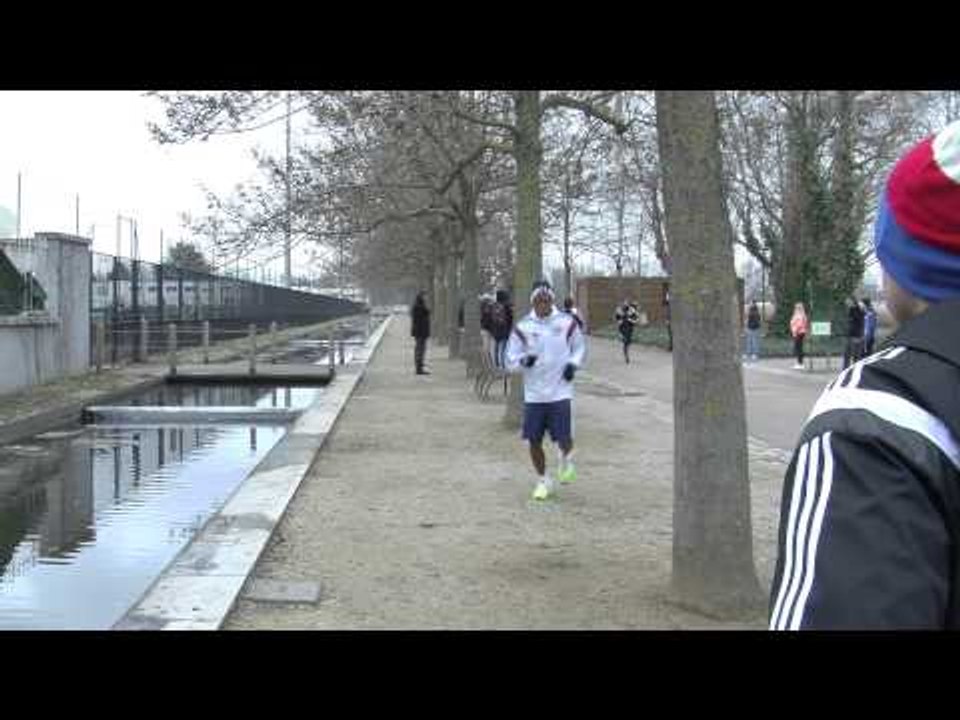 OL : l'entraînement du mardi 3 février 2015 (footing)