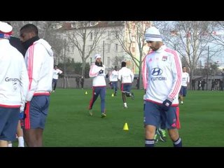 OL : L'entraînement du 22 janvier