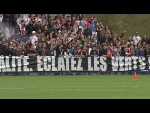 OL - ASSE : les supporters lyonnais au centre d'entraînement avant le derby