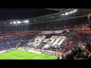 OL - ASSE : le ahou et les tifos
