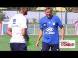 OL : l'entraînement du 17 août avec les supporters