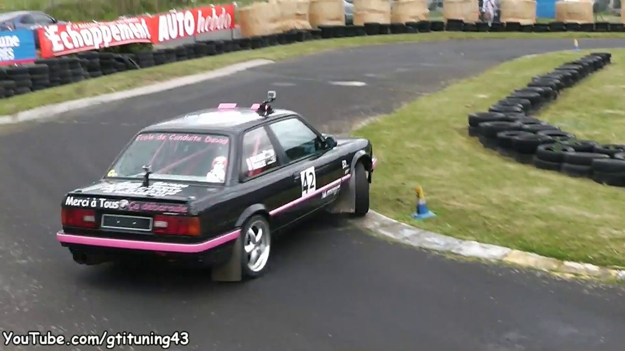 Drift + Burnout + 360° en BMW E30