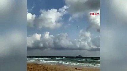 İspanya’da savaş uçağı denize düştü