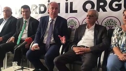 Muharrem İnce Ahmet Türk'ü ziyaret etti: Dokunulmazlıklar konusunda benim partim hata yaptı