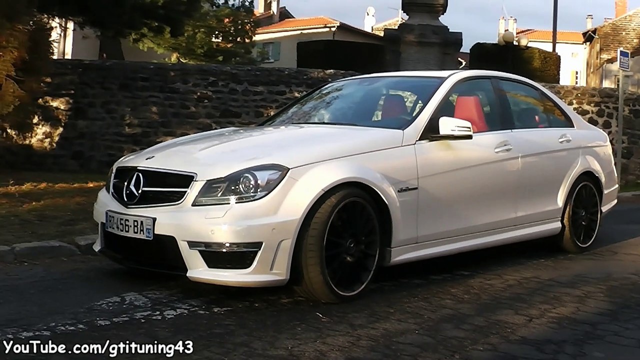 Mercedes C63 AMG en détail
