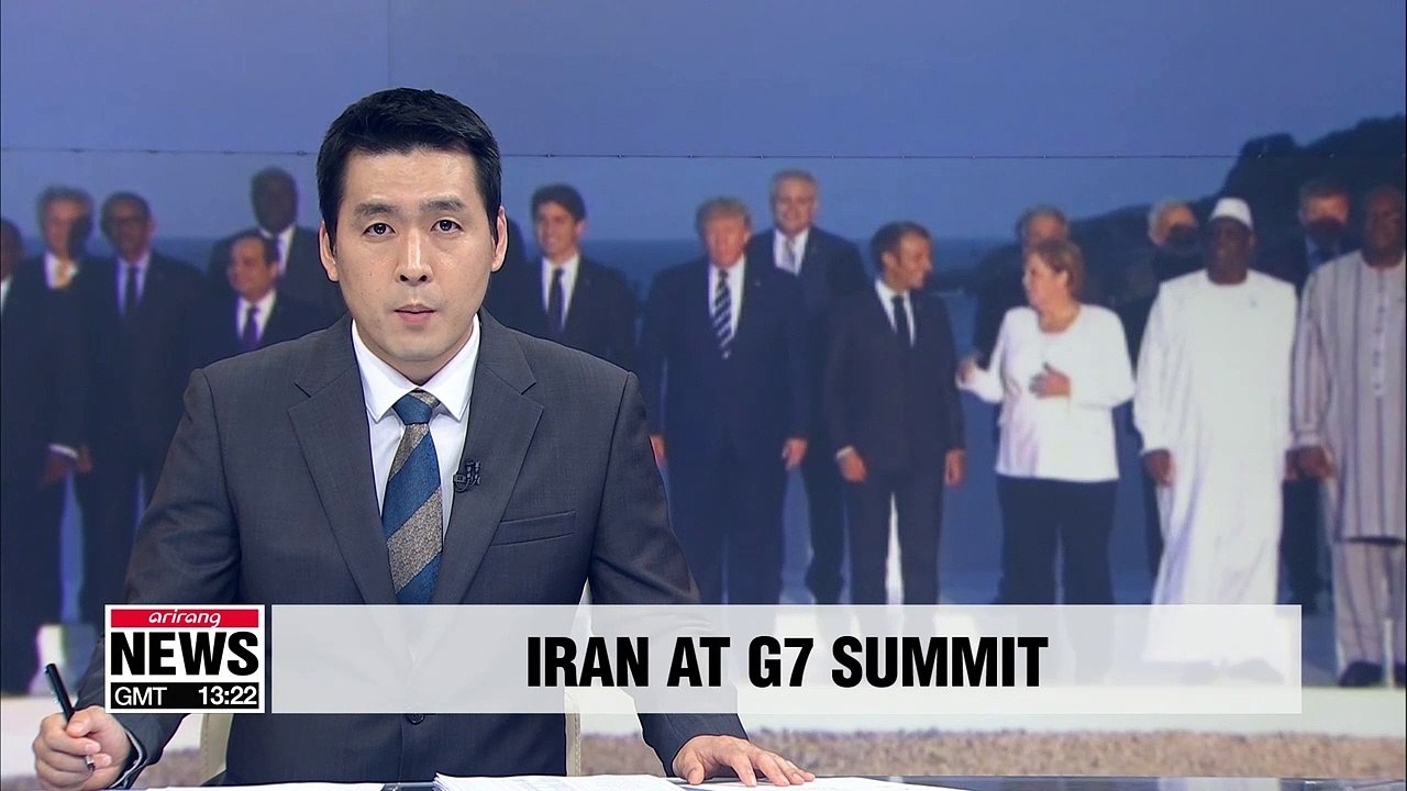 Iran's foreign minister makes surprise visit to G7 Summit in France