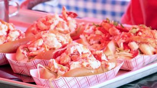 New York City Street Food - Lobster Roll