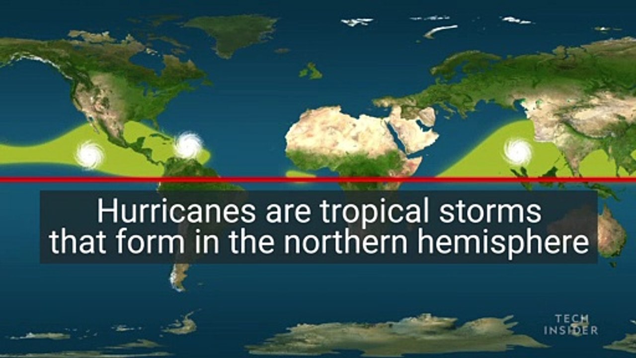 Here's why all hurricanes spin counterclockwise in the northern ...