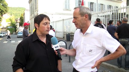D!CI TV 05 / Loup : les éleveurs devant la préfecture de Gap